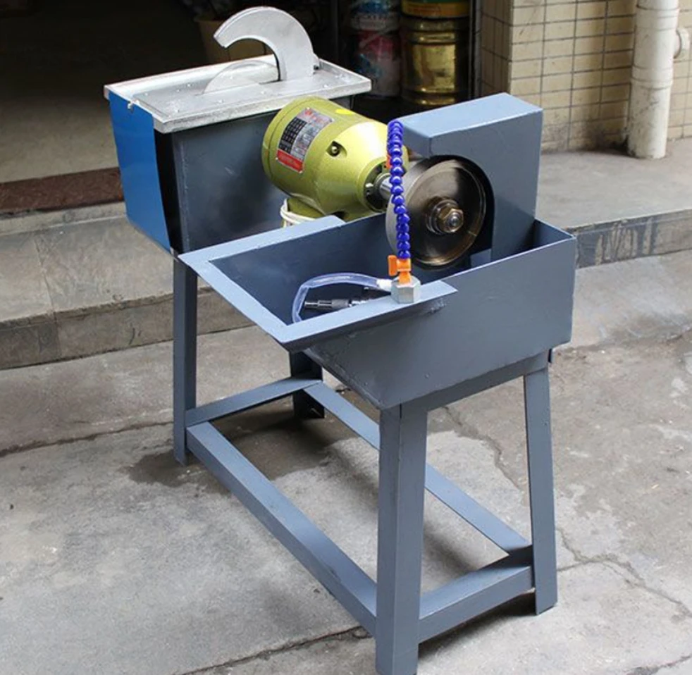 -p Double Head Jade & Amber Polishing Machine Multi-function One-step Processing Cutting Polishing Industrial Peeling*