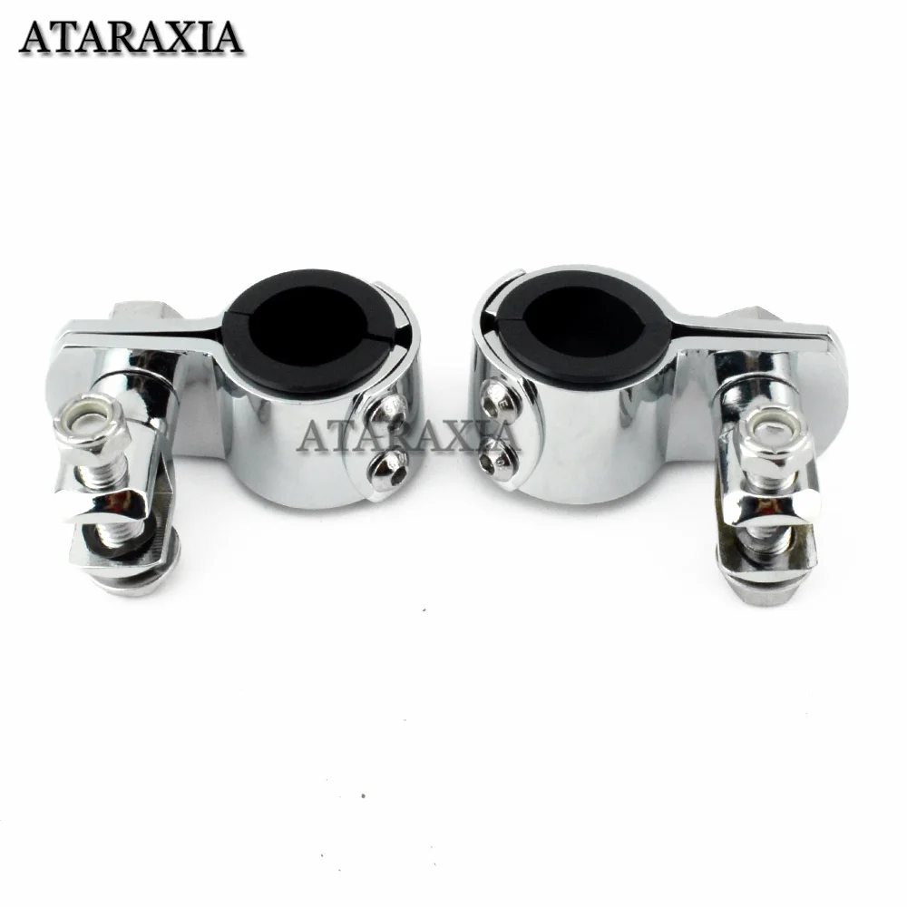Motorcycles Male Mount-Style Chrome 1 1/4\
