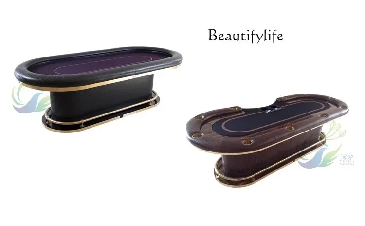 J New Chips Texas Poker Table Table Chess Room Club Special Table Can Be Customized Size And Color