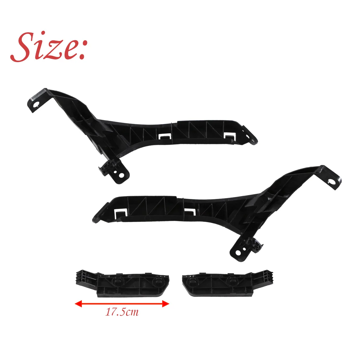 1Set Front Bumper Bracket and Headlight Support Mounting For Honda CR-V CRV 2007 2008 2009 2010 2011 71140S9A000 71193-SWA-003