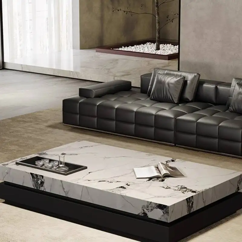 Japanese Decoration Coffee Tables Black Beige White Designer Coffee Tables Modern Nordic Luxury Couchtisch Living Room Furniture