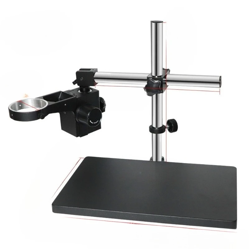 Inner diameter 76mm focusing bracket Binocular trinocular stereo microscope Adjustable 360-degree rotating universal bracket