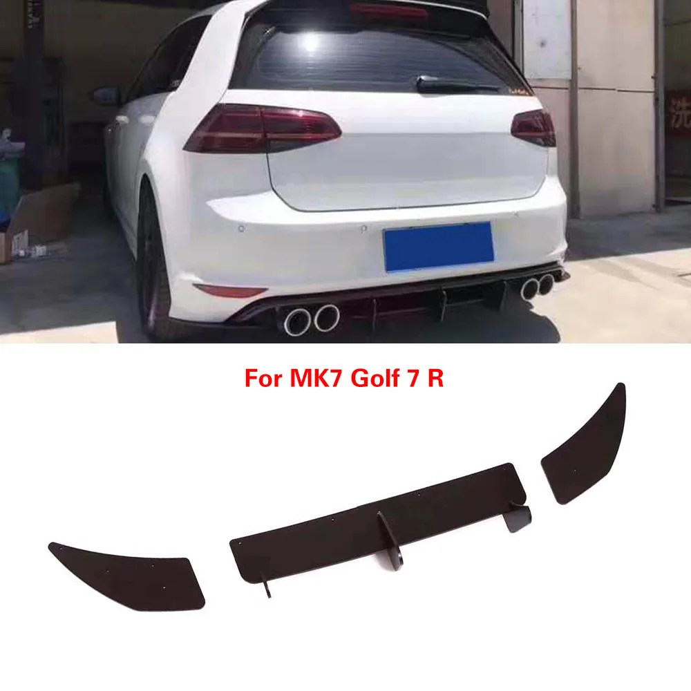 

Car Rear Bumper Diffuser Splitters for VW GOLF 7 7.5 VII MK7 7.5 MK VII GTI R Bumper 2014 - 2019 Diffuser Lip