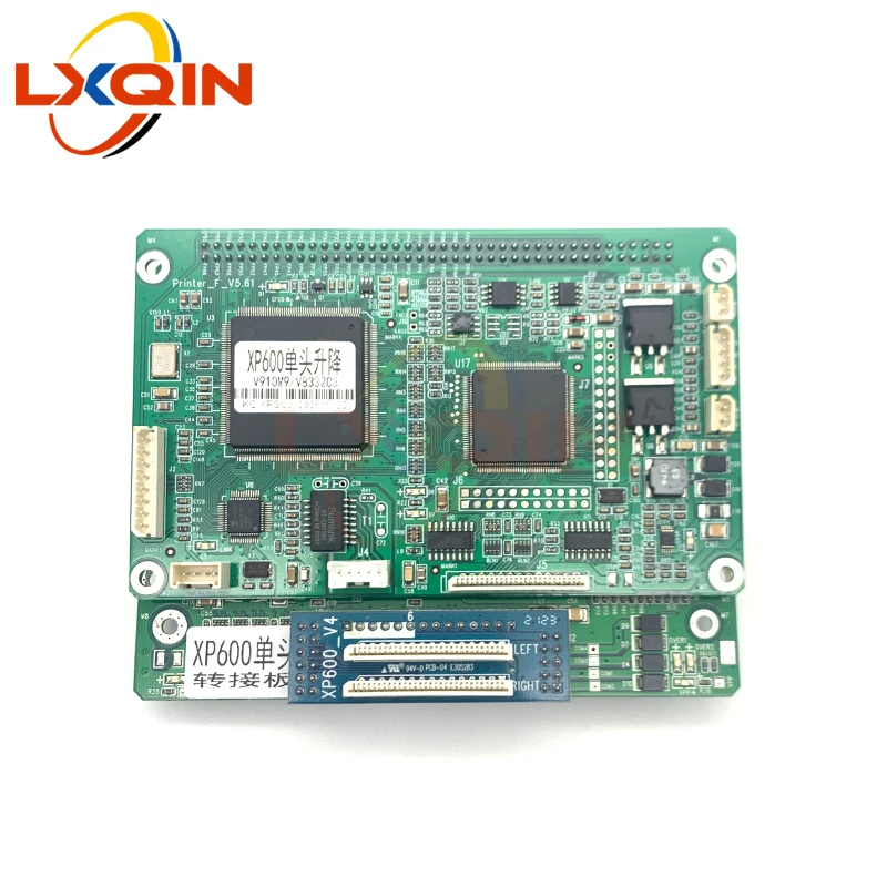 Imagem -02 - Lxqin-cabeça de Impressão Digital para Epson Eco Peças Impressora Solvente Placa Plana uv Única Placa Principal Alta Qualidade Xp600