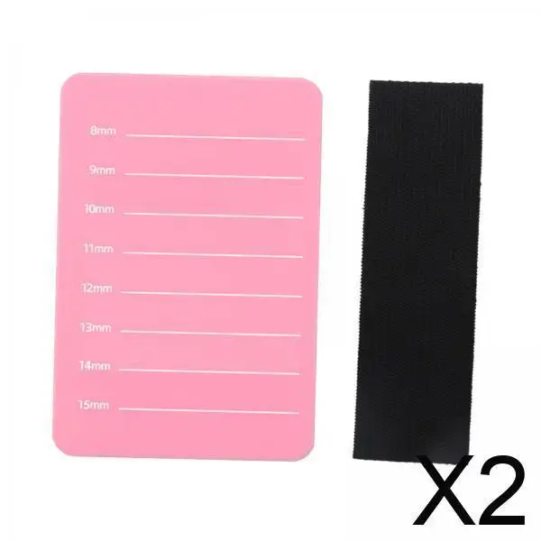 アクリル製まつげエクステトレイホルダー、調節可能なストラップ付き、まつげラミネーションアクセサリー用つけまつげボード