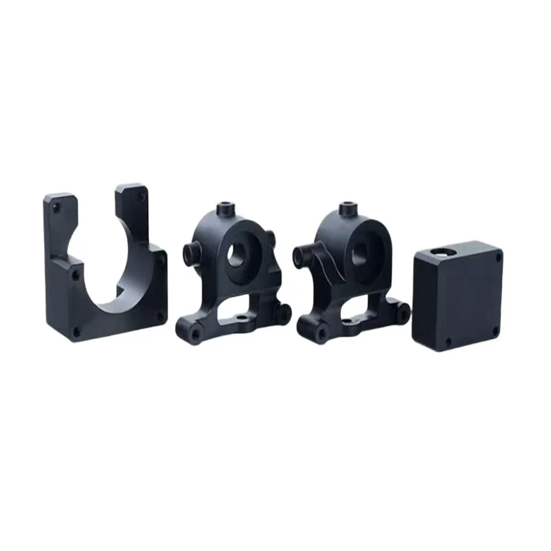 

Custom CNC Machined Black Metal Optical Adjustment Bracket Kit Optical Frame Accessory Set Optical Path Adjustment Bracket