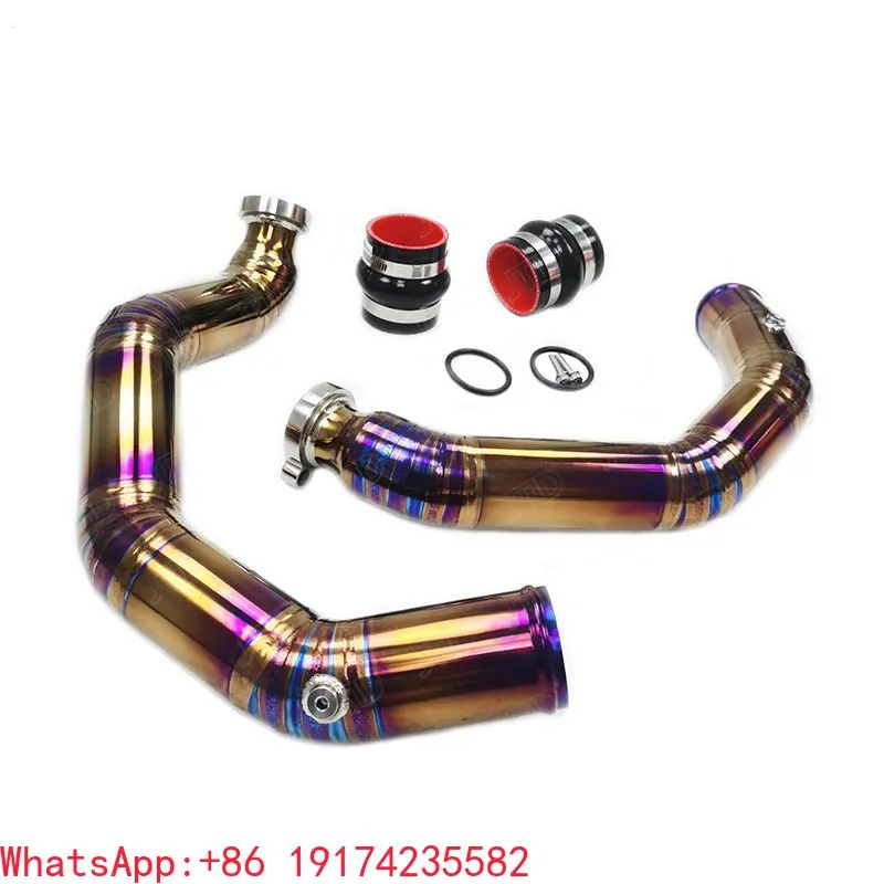 

Charge Pipe With J Pipe Kit for BMW F8X M2 M3 M4 Titanium Piping