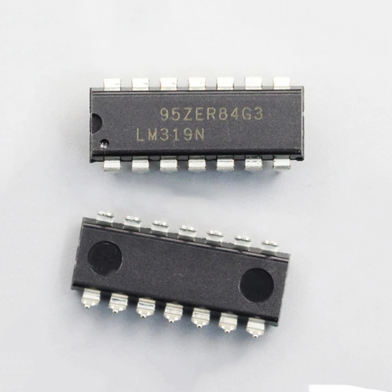 10PCS LM319 DIP14 LM319N DIP LM319AN DIP-14