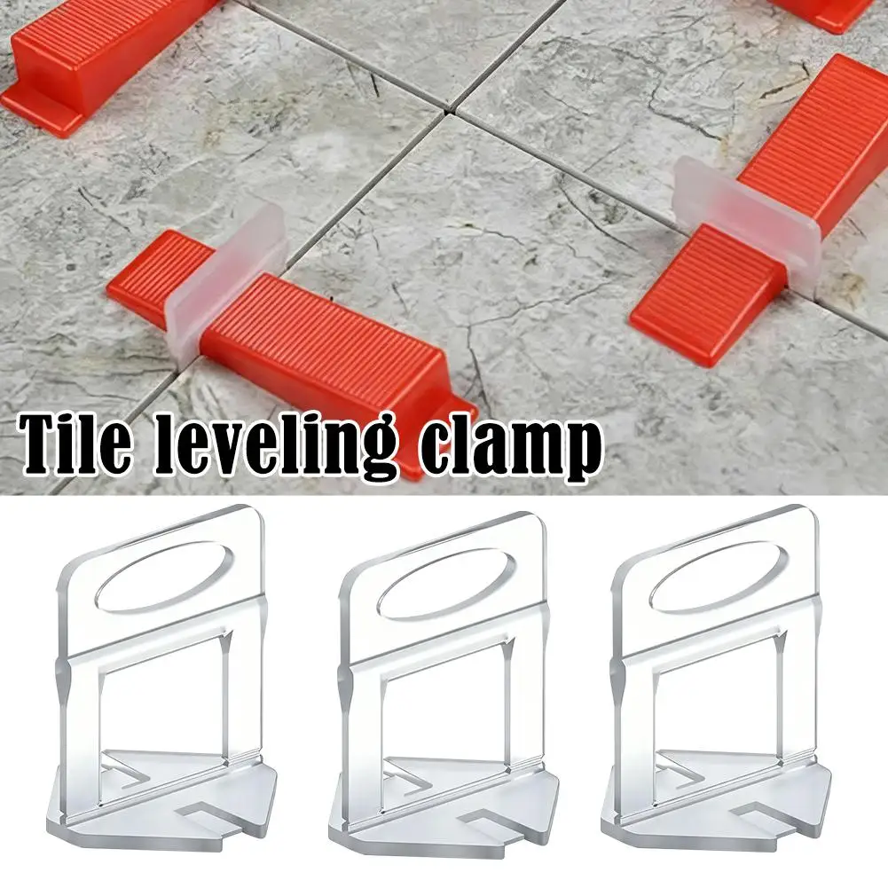 100pcs Tile Leveling Spacers DIY Homeowners Tackling Solid Base For Tile Laying Construction Tools Building