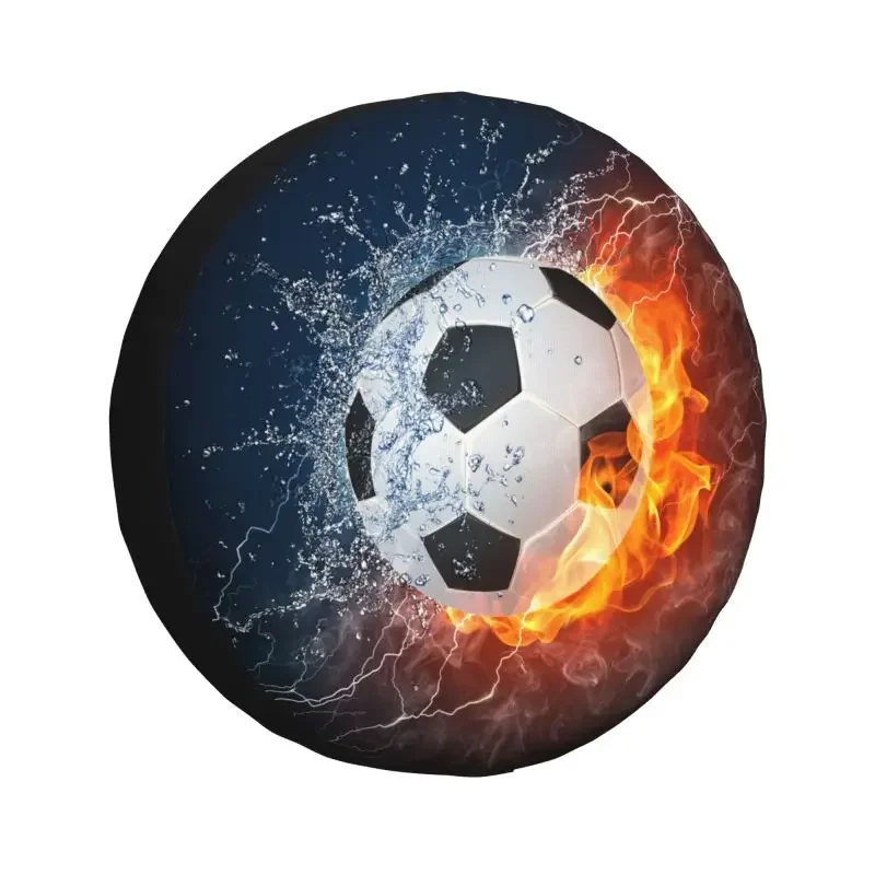 

Custom Soccer Basketball Football Spare Tire Cover for Jeep Hummer Football SUV RV Camper Car Wheel Protectors Accessories