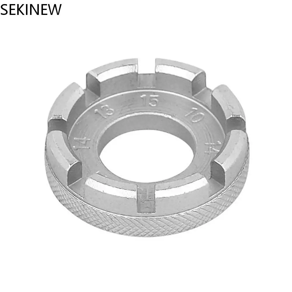 Портативный велосипедный 8-полосный спицевой ключ, обод колеса, гаечный ключ, инструмент для ремонта велосипеда, регулируемый гаечный ключ