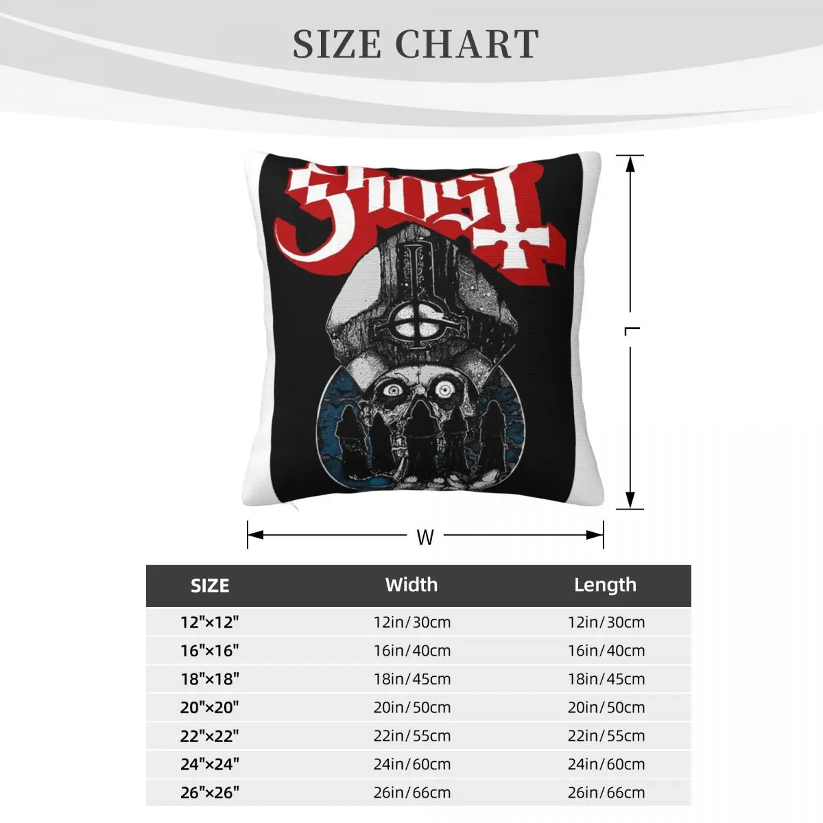 شبح الفرقة 001117 سادات غطاء الوسادة أريكة غطاء الوسادة Dakimakura كيس وسادة غطاء وسادة