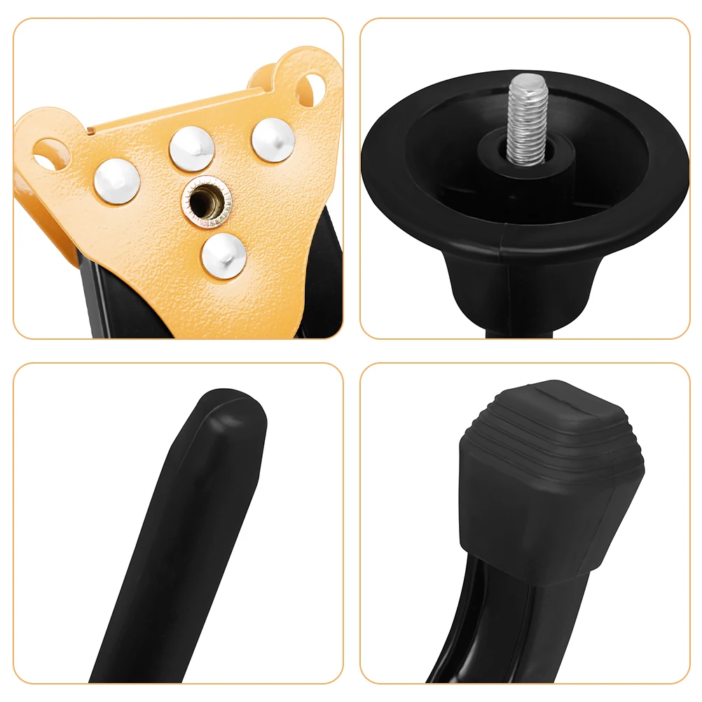 

Foldable Portable Clarinet Stand Tripod Legs Metal Stable Holder Secure Base for Clarinets Flutes Wind Instrument Accessory