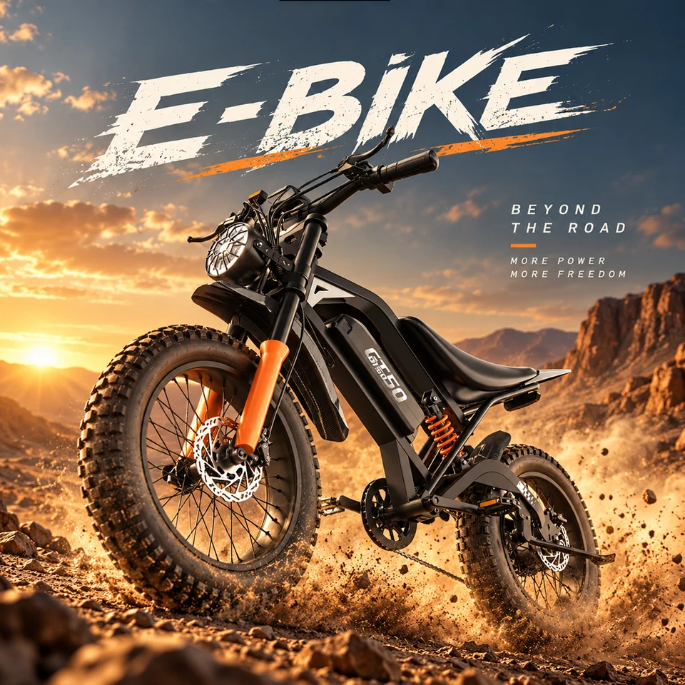 ASKGO Adult Electric Dirt Bike, 2500W Peak Motor, 80Nm Torque, 38MPH Max Speed, 65 Miles Range, 48V 25AH Removable Battery, 20" Fat Tire All-Terrain E-Bike with NFC Unlock image 9