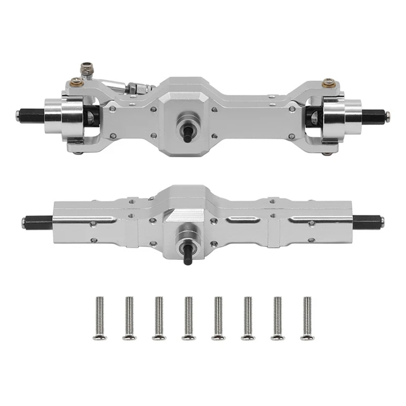 

RC Car Metal Front And Rear Axle Assembly Kit For WPL C14 C24 B14 B24 B16 B36 Feiyu RC Car Update Parts