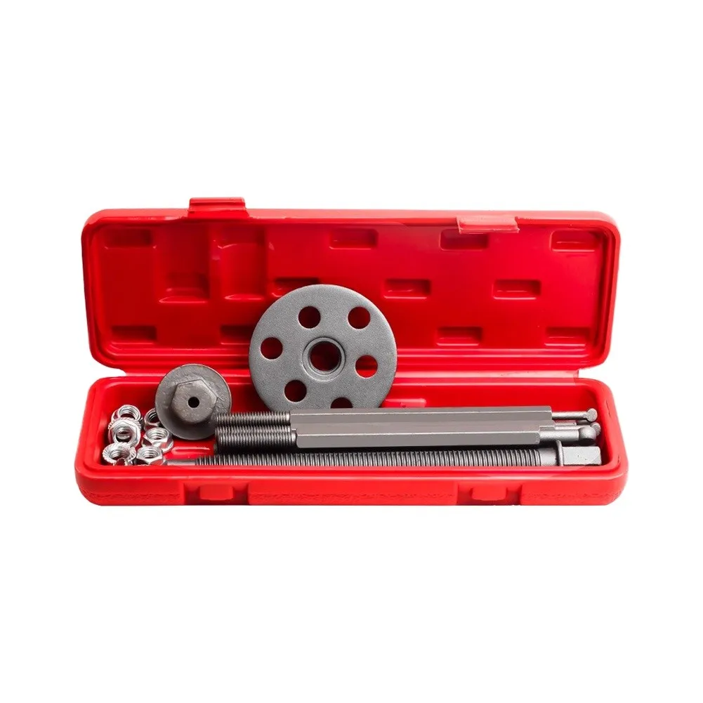 4 in 1 Puller Tool for Automotive Repair with Ergonomic Design High Torque Cast Iron Extractor 29x10x4.5cm Black Red