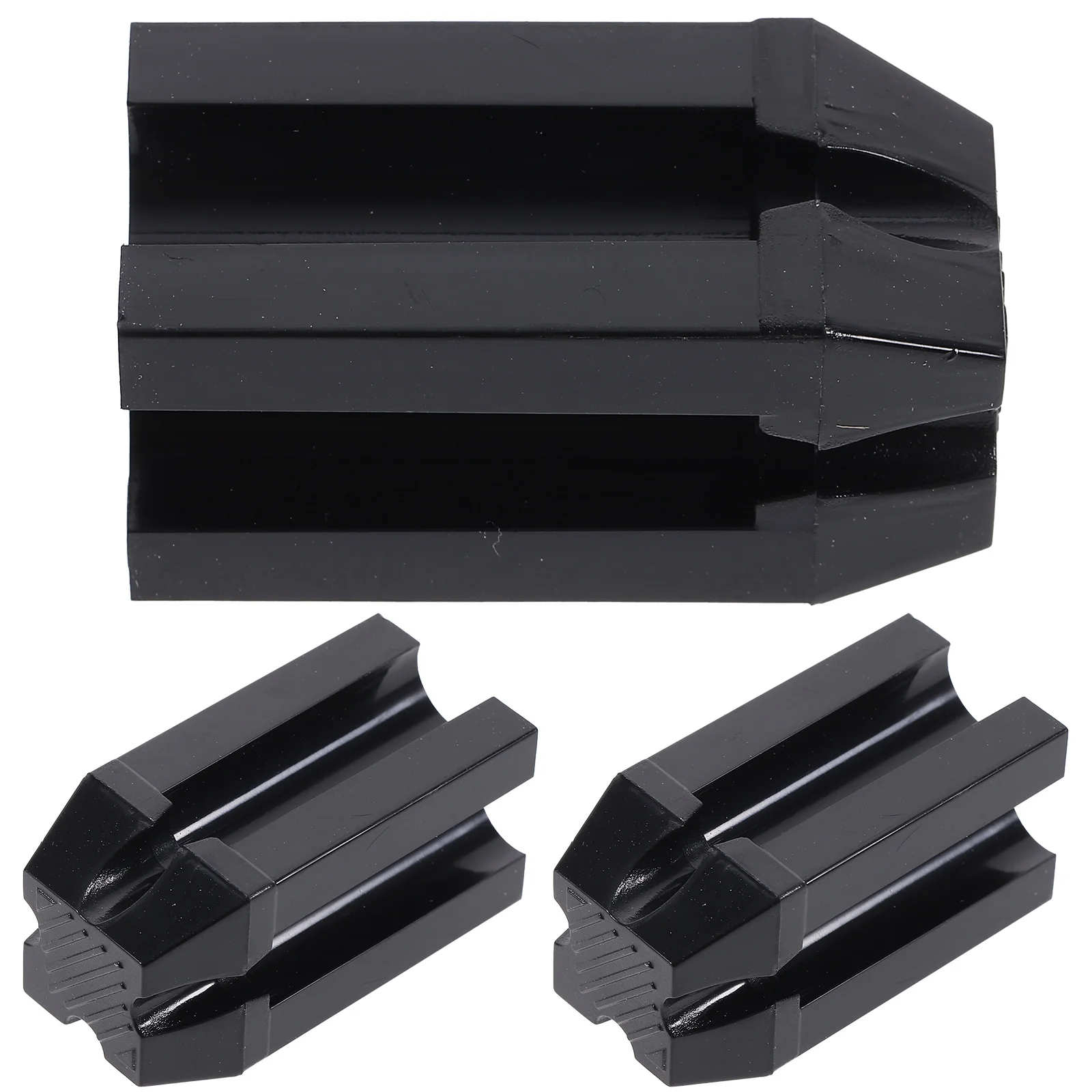 3 pezzi temperamatite per sopracciglia per matita per labbra eyeliner forniture per trucco piccolo strumento leggero affila 4 stili di legno