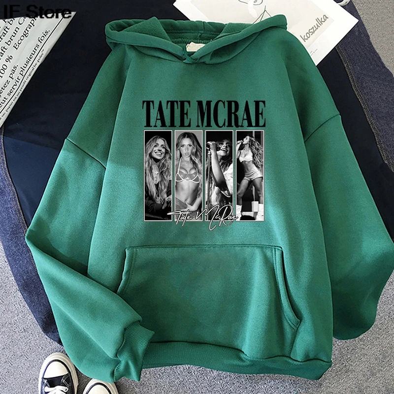 Tate McRae Sports Car Hoodie Miss Possessive tour 2025 Men/women Hoodies Harajuku Aesthetic Winter Clothes Pullover Sweatshirt