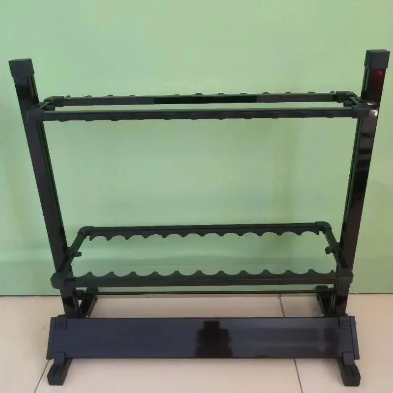 Fishing rod display stand bracket capacity 12pcs 24pcs fishing rod bracket