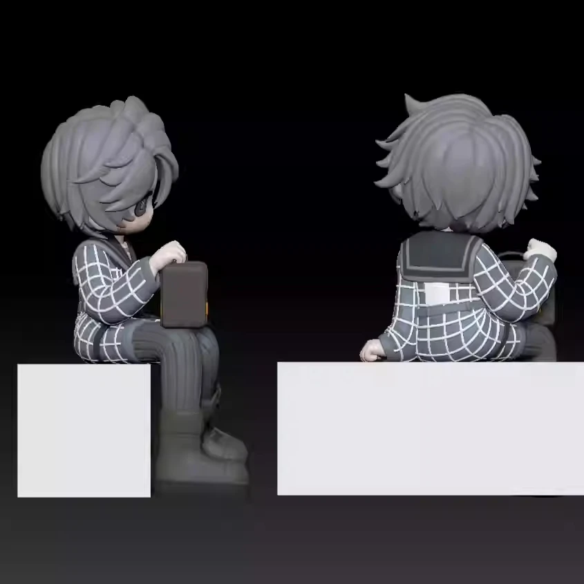 Preventa Identity V Esopo Carl embalsamador Cosplay versión Q figuras de PVC modelo estatuilla soporte modelo adorno de escritorio regalo de Navidad