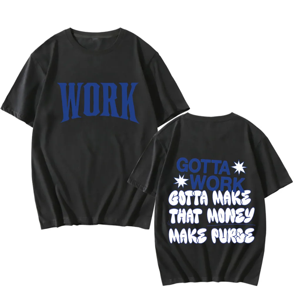 

Футболки ATEEZ с графическим принтом из альбома 2026 Work, мужские и женские, модные, в стиле хип-хоп, повседневные, комфортные, с коротким рукавом