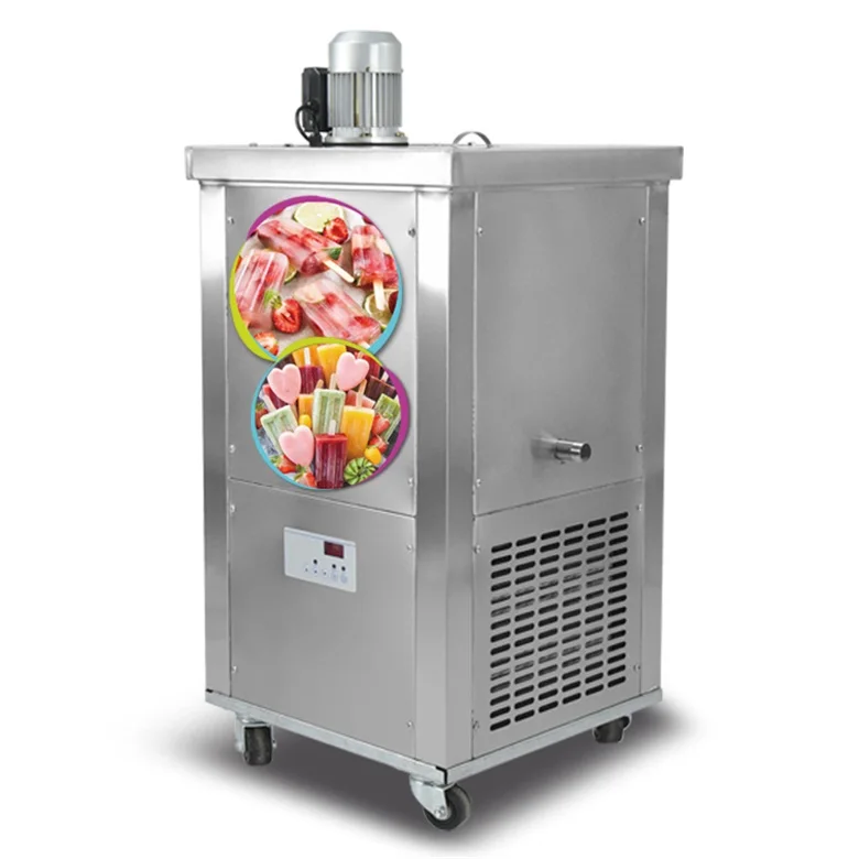 New Free Shipping Low Price Factory Direct Sale Automatic Ice Pop Popsicle Machine