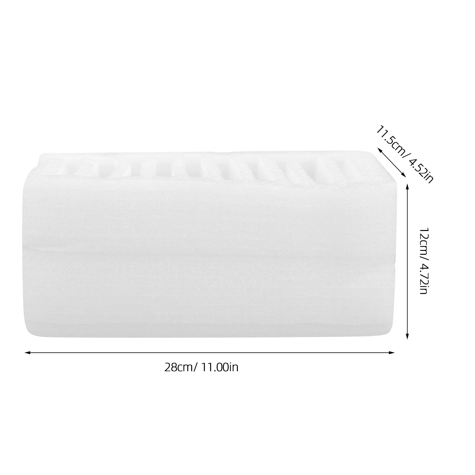 1pcs Phone Organizer Classroom Cell Phone Storage Holder Multi Compartment Epe Foam Protected Desktop Box For Office Home