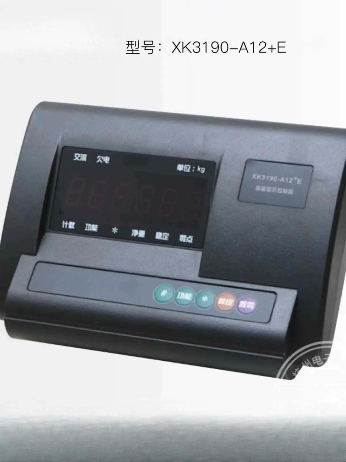 XK3190-A12+E Weighing Indicator | Digital Load Cell Controller for Small Truck Scale & Bench Scale