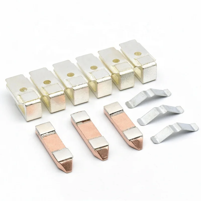 

Набор контактов для контактора EH210 Комплект основных контактов EH175 EHCK210-3 EHCK175-3 Передвижные и фиксированные контакты KZ210 KZ175 Серебристый