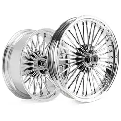 Front Rear 36 Fat Spoke Tubeless Wheel Rim For Harley Davidson Touring Road King Electra Glide Road Glide Street Glide