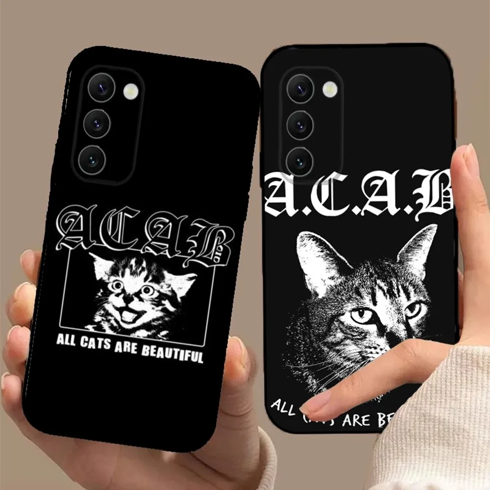 

A-Acab Ultras Phone Case For Samsung S24,S21,S22,S23,S30,Ultra,S20,Plus,Fe,Lite,Note,10,9,5G Black Soft Cover