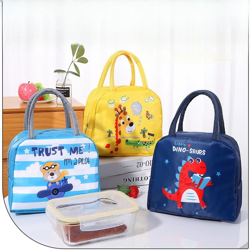 

Children's Lunch Box Student Portable Cartoon Lunch Box Bag Office Worker Insulated Lunch Bag Aluminum Foil Lunch Box Bag