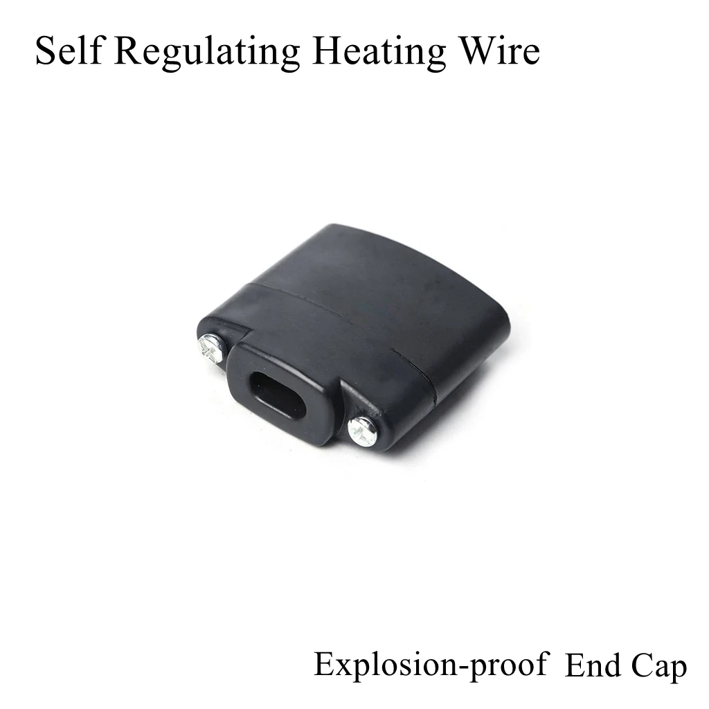 Self Regulating Heating Cable Part Accessory End Cap 2 Way Connector Power Supply Box Freeze Water Pipe Frost Roof Snow Sewer