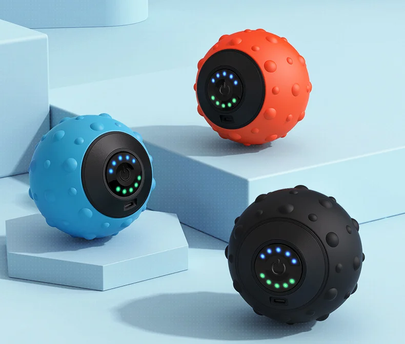 

2025 Hot Selling Vibrating Massage Ball Electric Fascia Ball Muscle Relaxation Massager Fitness Equipment for Home Gym