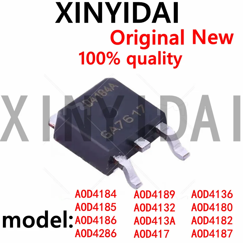 10PCS NEW AOD4184 AOD4185 AOD4186 AOD4286 AOD4189 AOD4132 AOD413A AOD417 AOD4136 AOD4180 AOD4182 AOD4187 D4184 D4185 D4