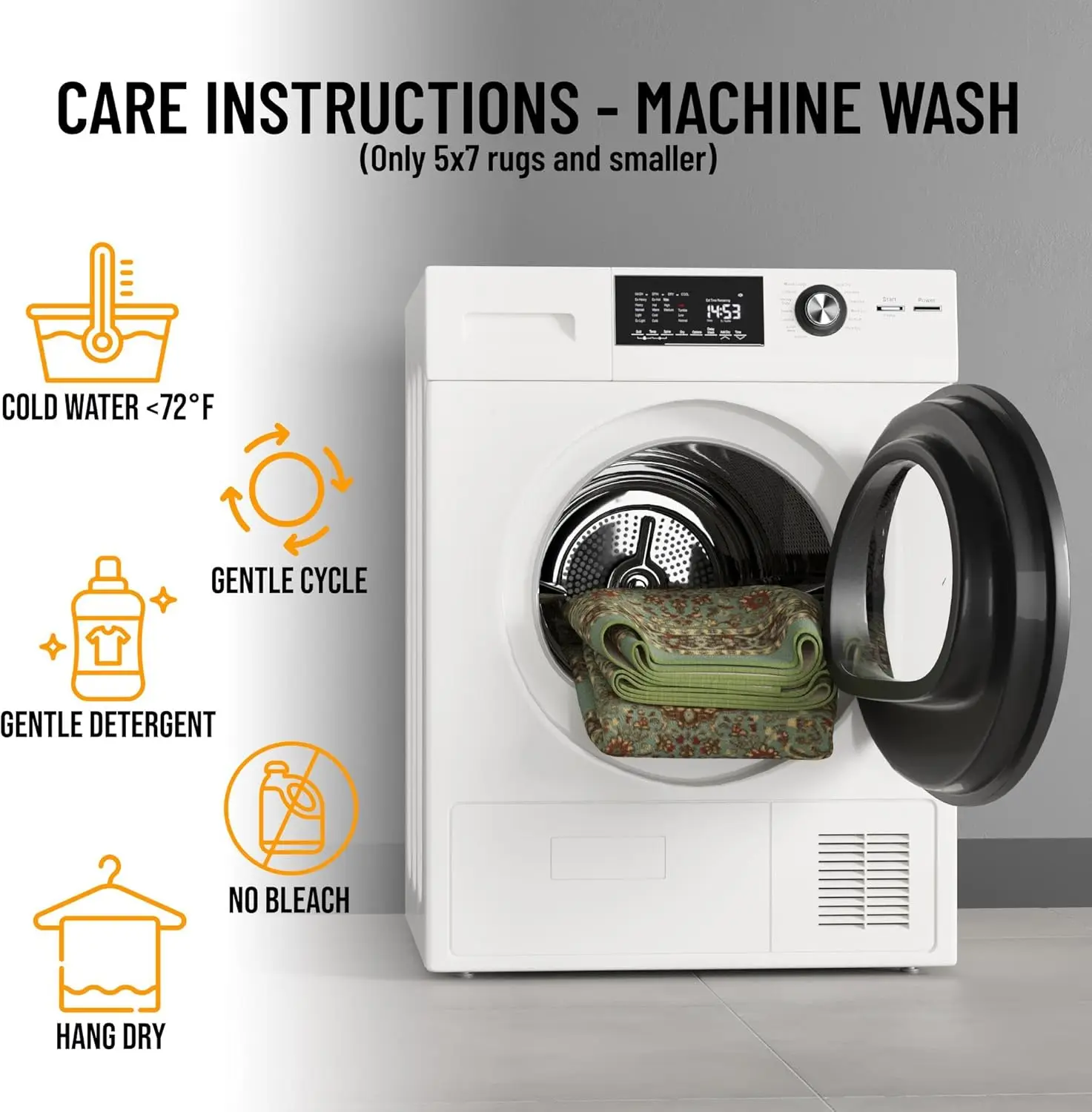 VIKAMA قابل للغسل طوي تقليد الكشمير السجاد دخول سجادة باب الفارسي الرجعية نمط غرفة المعيشة غرفة نوم السرير لينة حصيرة