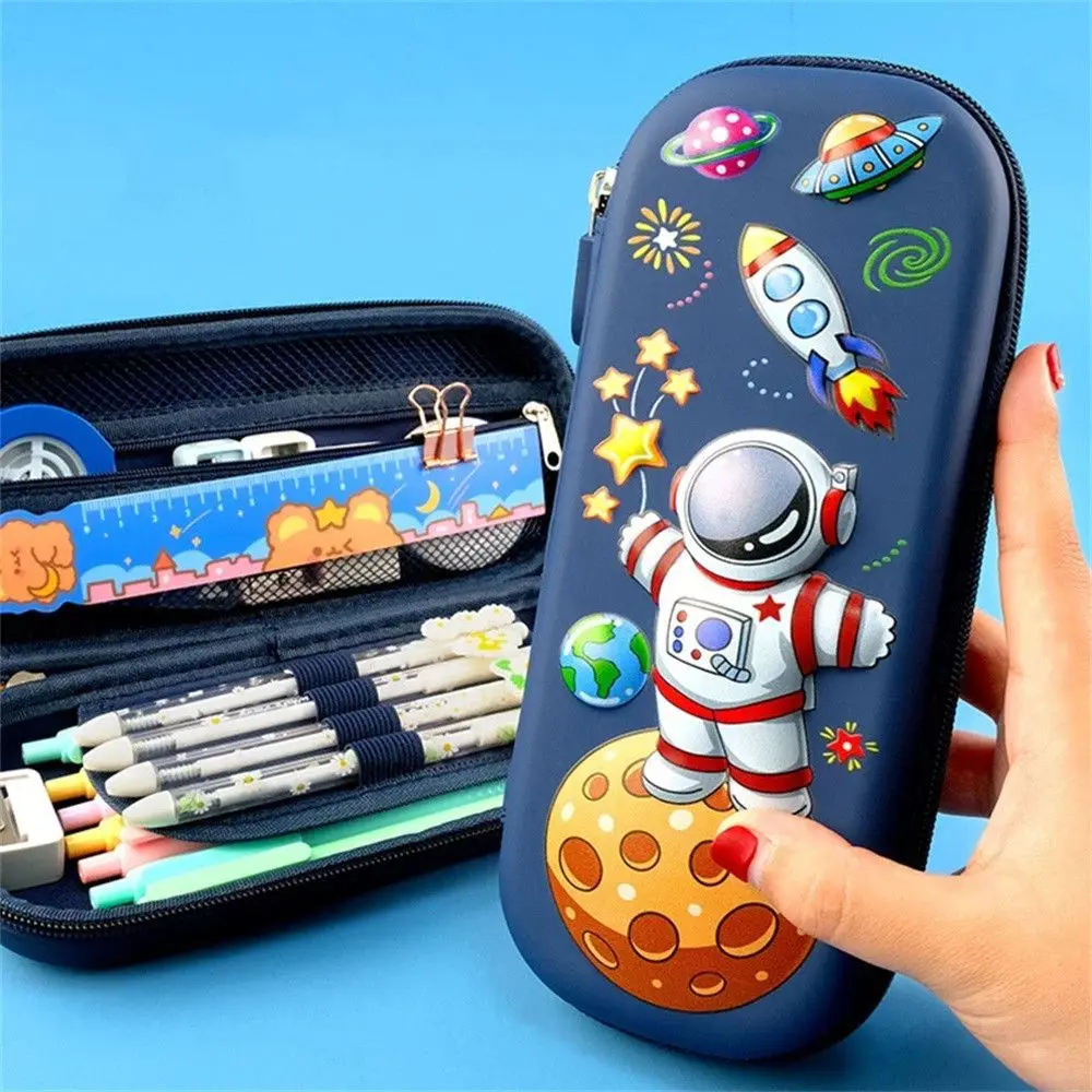 kawaii multifuncoes caixa de lapis grande capacidade para estudantes estojo para lapis 3d bolsa de papelaria pen bags presentes para criancas 01