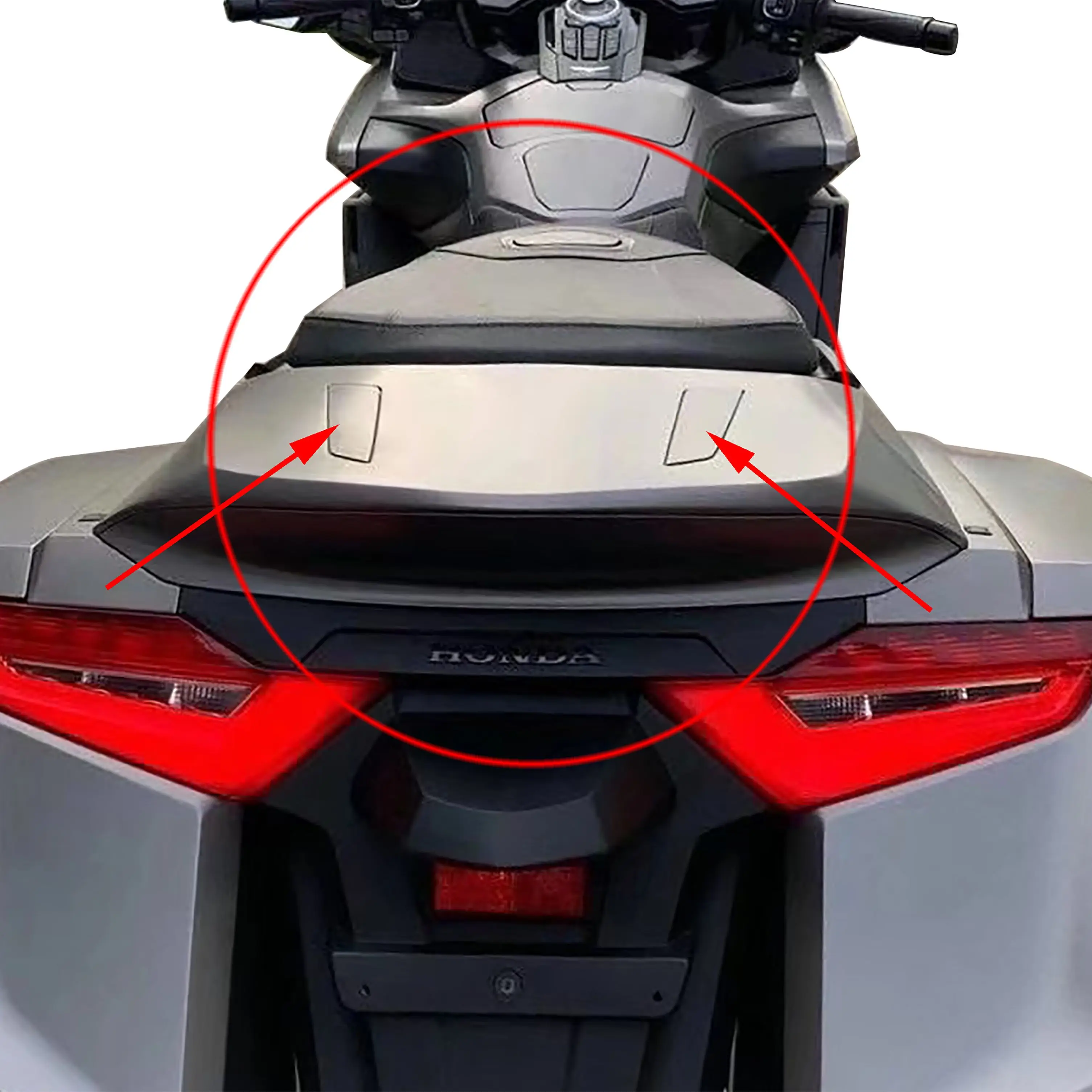 Panical Motorcycle Tail Plate Cover Luggage Rack Decorative Board Accessories For Honda Goldwing GL1800B F6B 2018-2023