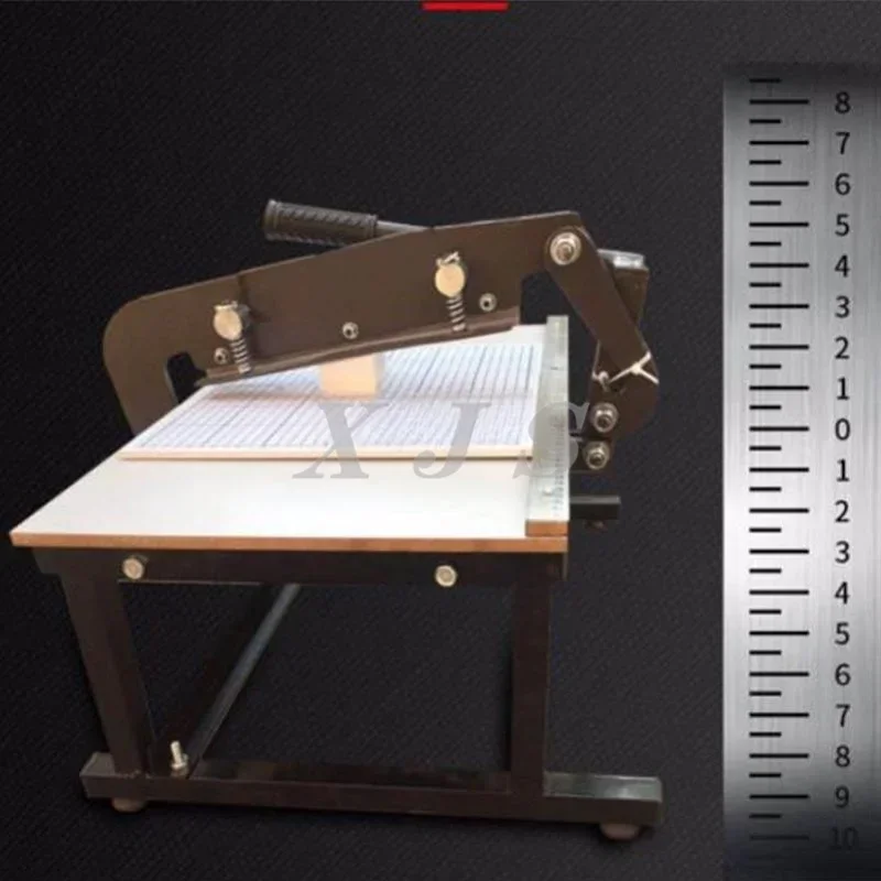 manual Textile sample cutting machine Zigzag cutter Fabric cutter