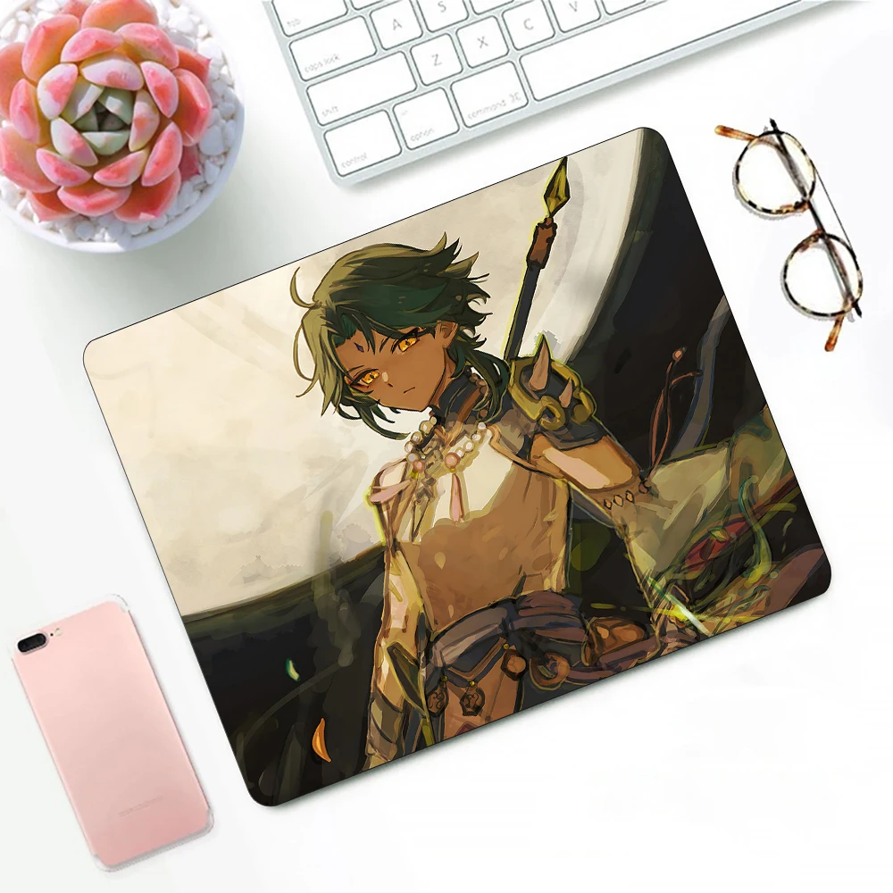 

Xiao Genshin Impact Gaming Mouse Pad XS Small Mousepad For PC Gamer Desktop Decoration Office Mouse Mat Deskmat Rug