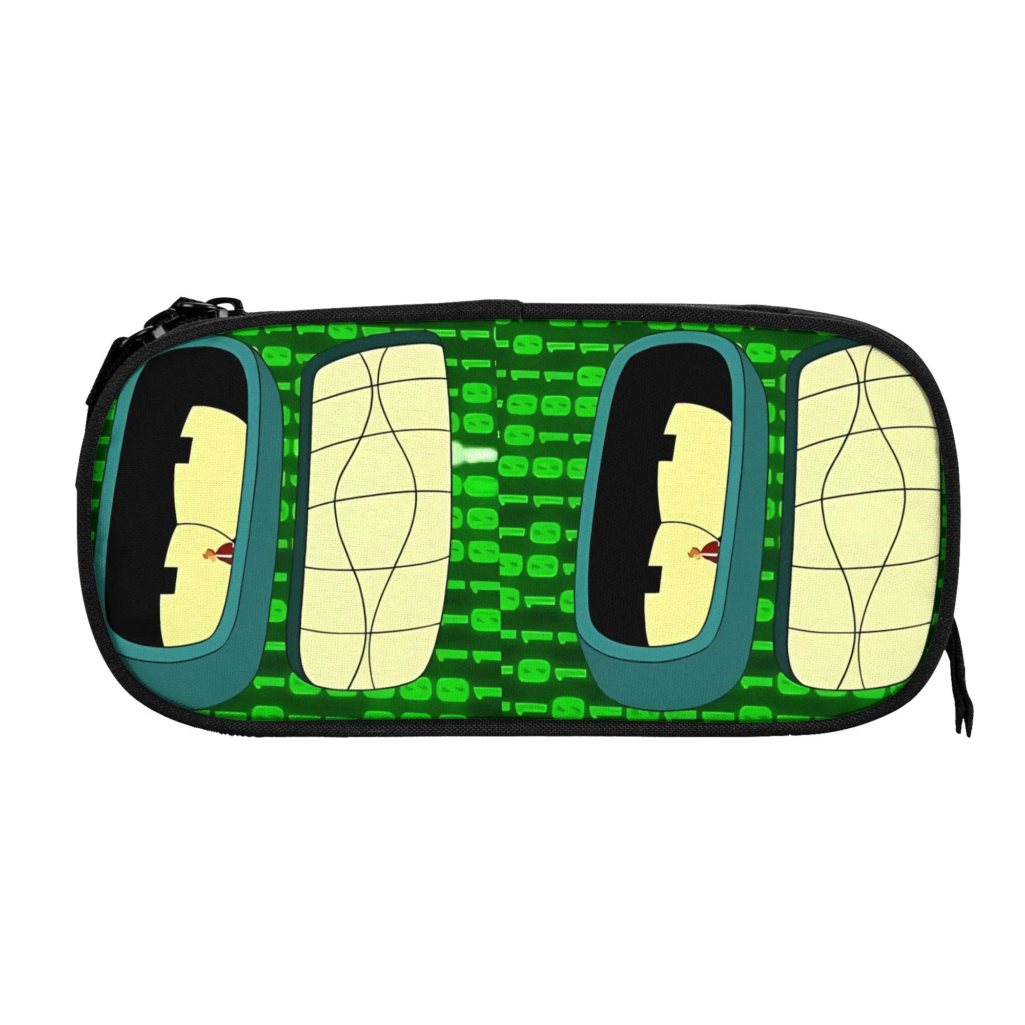 1 Piece Lightweight Space Thoughts Pencil Case Boys Pen Bag Futurama Office Pencil Pouch