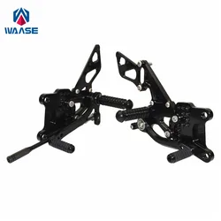 waase For Kawasaki Ninja ZX10R ZX-10R ZX 10R 2006 2007 2008 2009 2010 Racing Rearset Rear Sets Footrests Foot Rest Pegs