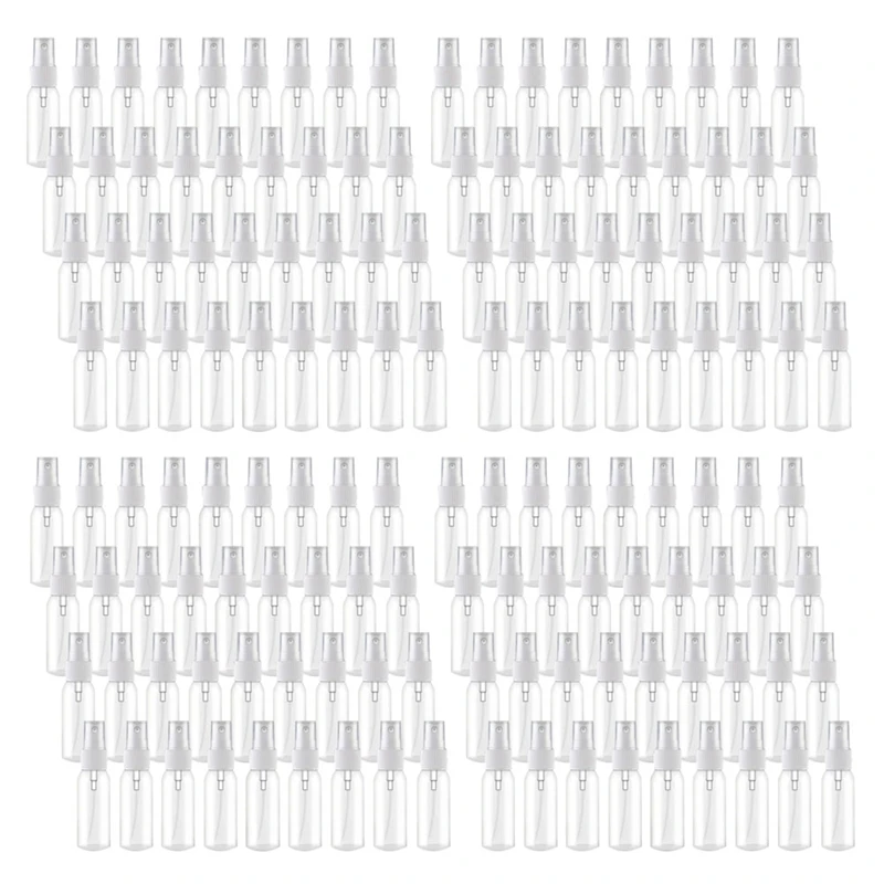 

144Pcs 30Ml/1Oz Mini Fine Mist Spray Bottles Refillable Bottles Small Empty Clear Plastic Travel Size Bottles