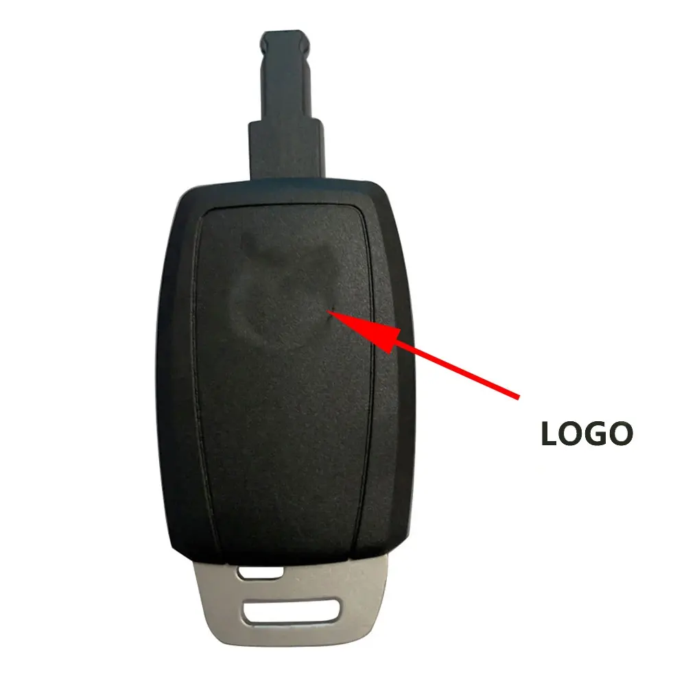 XNRKEY Remote Key Shell Cover & Key Blade for Volvo XC90 C70 S60 D5 V50 S40 C30 2008 - 2011 Fob Case