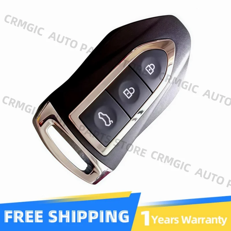 

OEM 3 Button 433MHZ 47 Chip Remote Smart Control Key For Zotye SR7 SR9 X7 T600 CS10 CS9