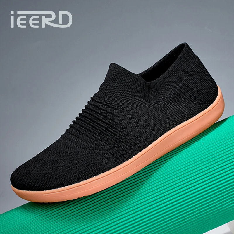 

Mesh Men's Barefoot Shoes Breathable Zero Drop Sole Casal Sneakers Men Wide Width Casual Shoes Plus Size 39-47