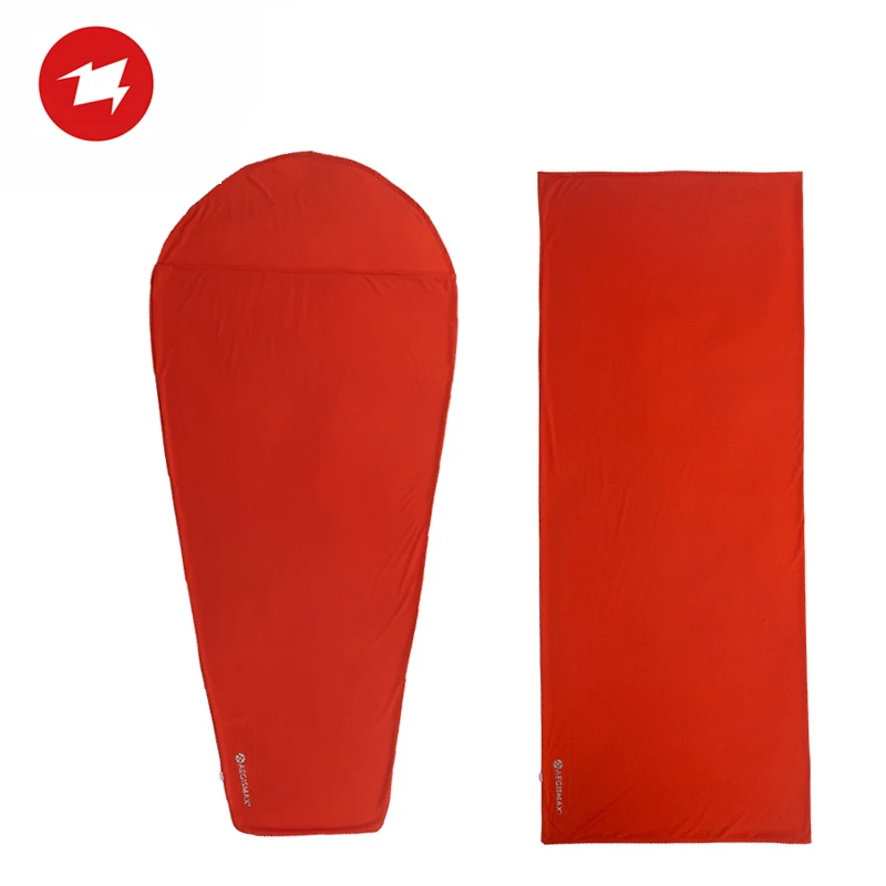 AEGISMAX Thermolite réchauffement 5/8 Celsius sac de couchage doublure Camping en plein air Portable lit simple feuille de couchage verrouillage température