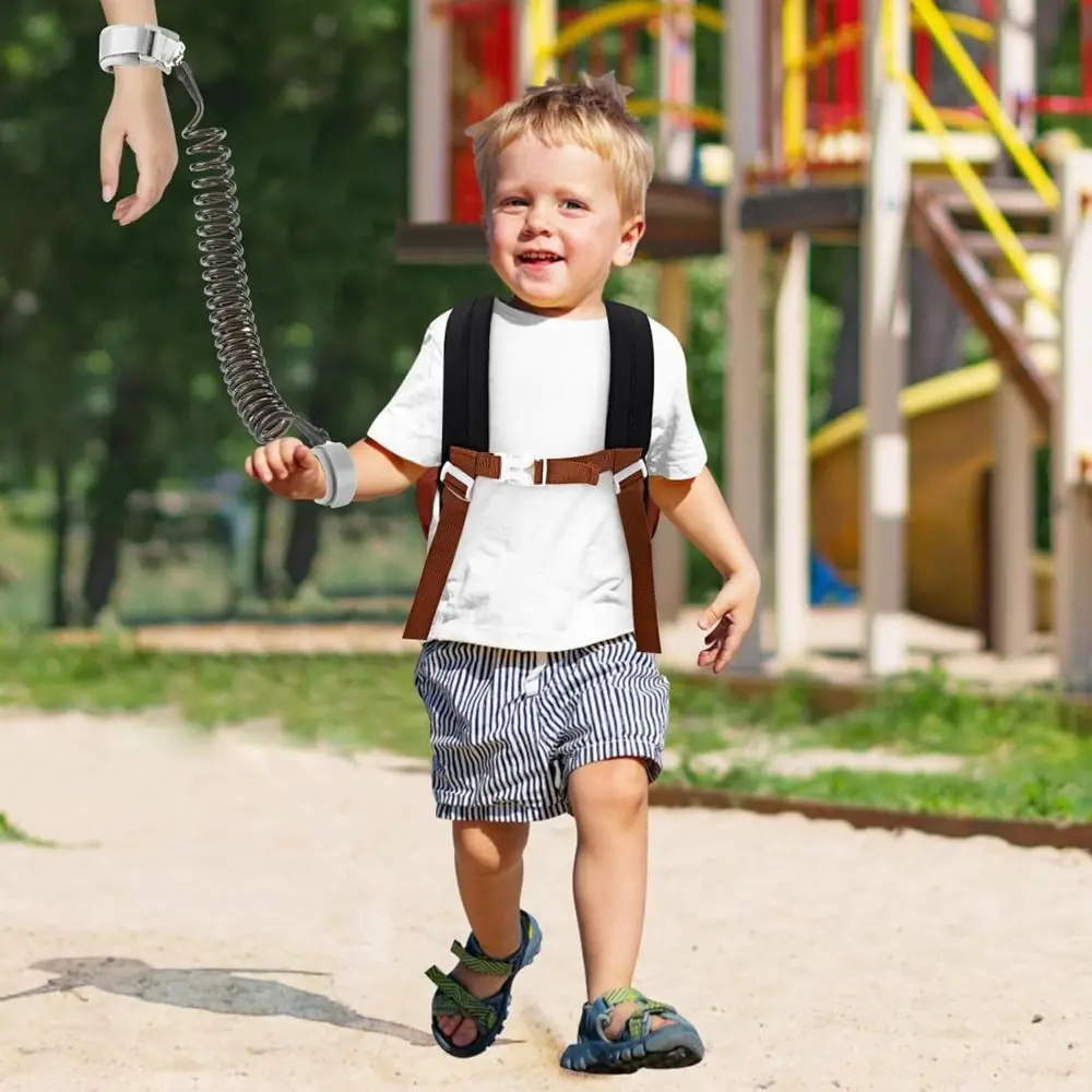New Harness Toddler Leash Backpack Anti Lost Wrist Link Excavator Design School Bags Mini Back Pack