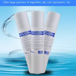 10 X 2.5 Inch 2/4/10 pcs 1-Micron Sediment Water Filter Cartridge PP Cotton Filter Water Filter System Sediment