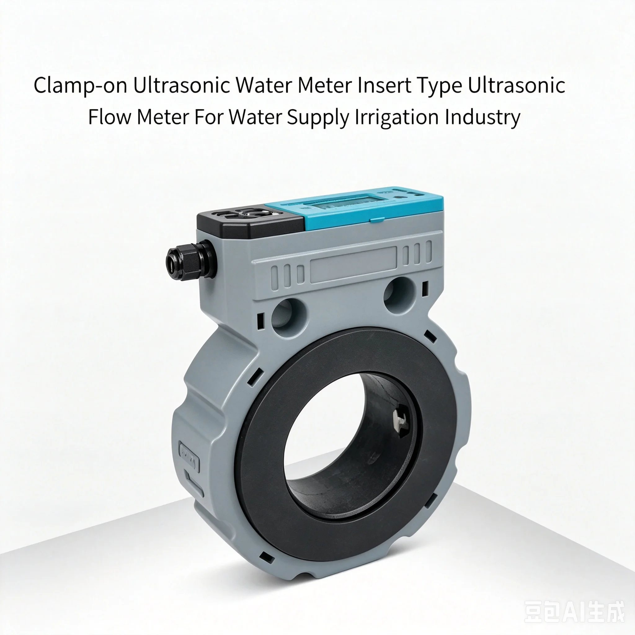Card Ultrasonic Water Meter NB Wireless Remote Reading RS485 Data Collect Irrigation Valve Control Intelligent Water Meter